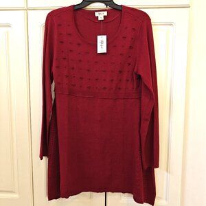 Style & Co. Red Women's Sweater, Size Medium, NWT